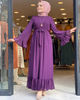 Plus Size Modest Dubai Gowns New Muslim Maxi Dresses Casual Ladies Designer Islamic Abaya