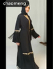 AliExpress Amazon Ebay Hot Style Middle East Turkey Fashion Sequins Tassel Abaya Cardigan Muslim