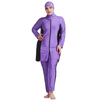  Plus Size Swimming Cap Pants Muslim Swimwear Women Islamic Clothing Sportswear Fashion 3 Pieces Modest Full Cover Fabric Sportswear 2021 Swimwear Swimsuit Burkini