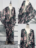 Modest Designer Women Dubai Ladies Muslim Plus Size Maxi Dresses Islamic Abaya