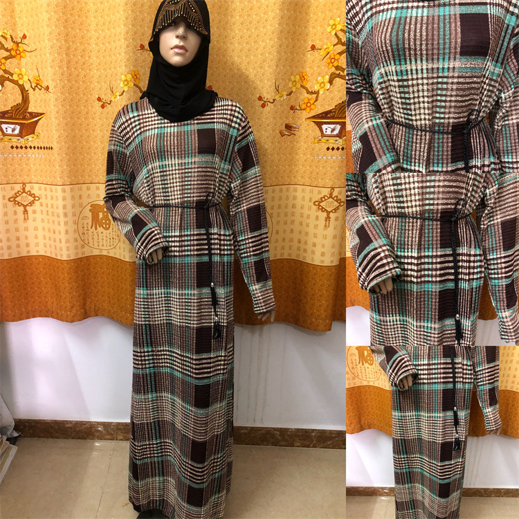  Thobe Modest Burka Kimono Kaftan 2022 Jilbab Islamic Clothing Muslim Turkish Caftan Arab Dubai Jalabiya Prayer Women Maxi Dress Abaya