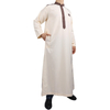 Middle East Men's Robe Stand Collar New Arabic Wholesale Muslim Islamic Thobe