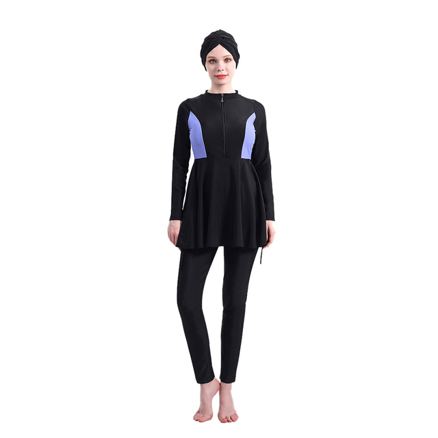 Conservative Swimsuit Three-piece Suit Amazon Hot Sale Beach Swimsuit AliExpress Hot Swimwear
