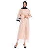 New European and American Polka Dot Plus Size Women's Mesh Dress