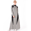 Modest Fashion Sportswear Robe Long Sleeve Islamic Loose Islamic Muslim Maxi Dresses Abaya