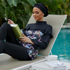 2022 New Full-covered Islamic Modest Online Shop Swimsuit Muslim Swimwear Burkini