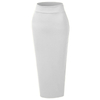 New Design Fashion Modest Muslim Lady Sheath Dress Middle East Ins Long Button Skirt