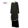  Thobe Dubai Islamic Clothing Jilbab Kaftan 2022 Caftan Muslim Burka Dubai Jalabiya Turkish Jalabiya Prayer Women Maxi Dress Abaya