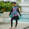 Islamic Modest Conservative Short-sleeved Swimsuit Beach Swimsuit Muslim Swimwear Burkini