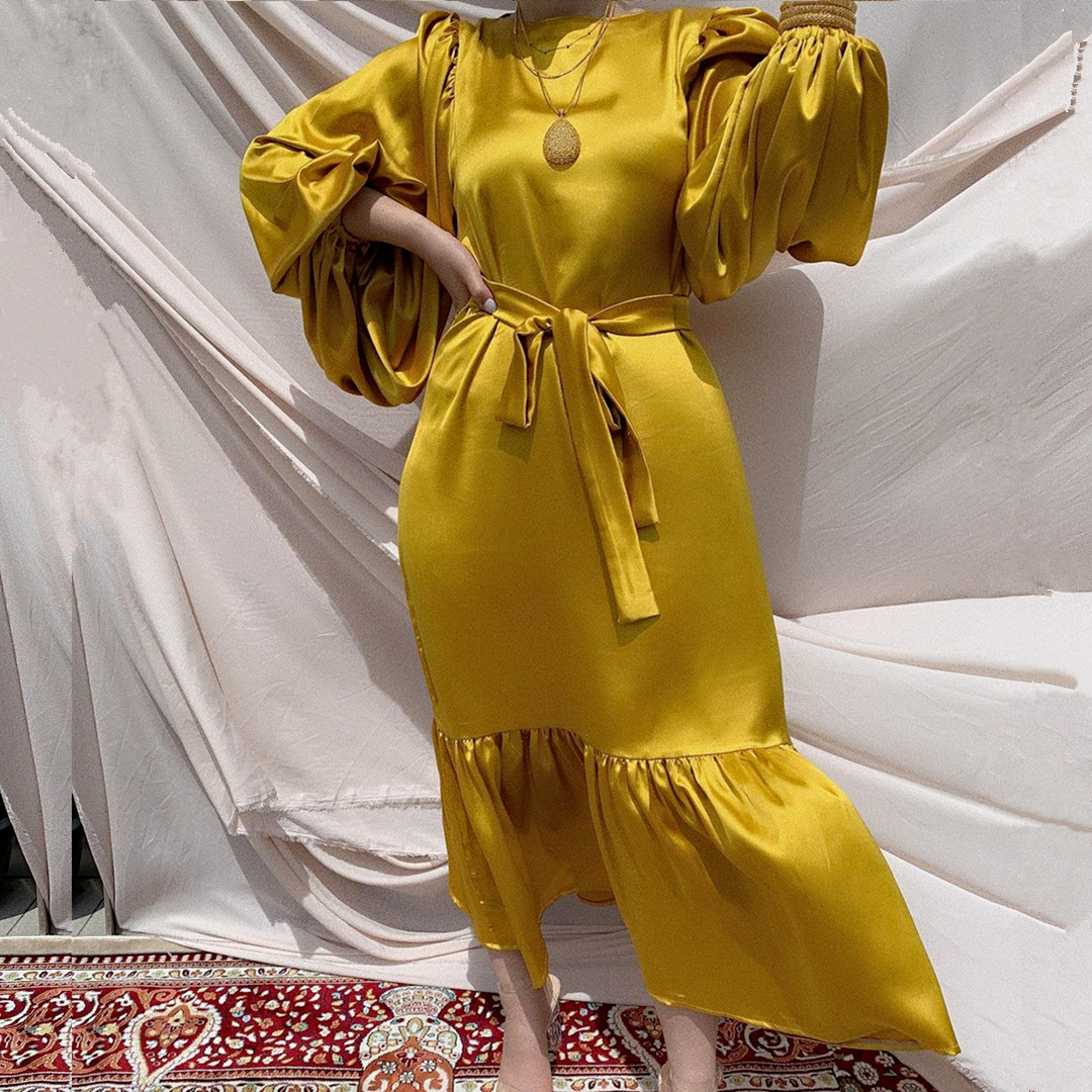 Asian Plus Size Muslim Prayer Dress Dubai Modern Maxi Dresses Turkey Latest Fashion Modest Islamic Abaya