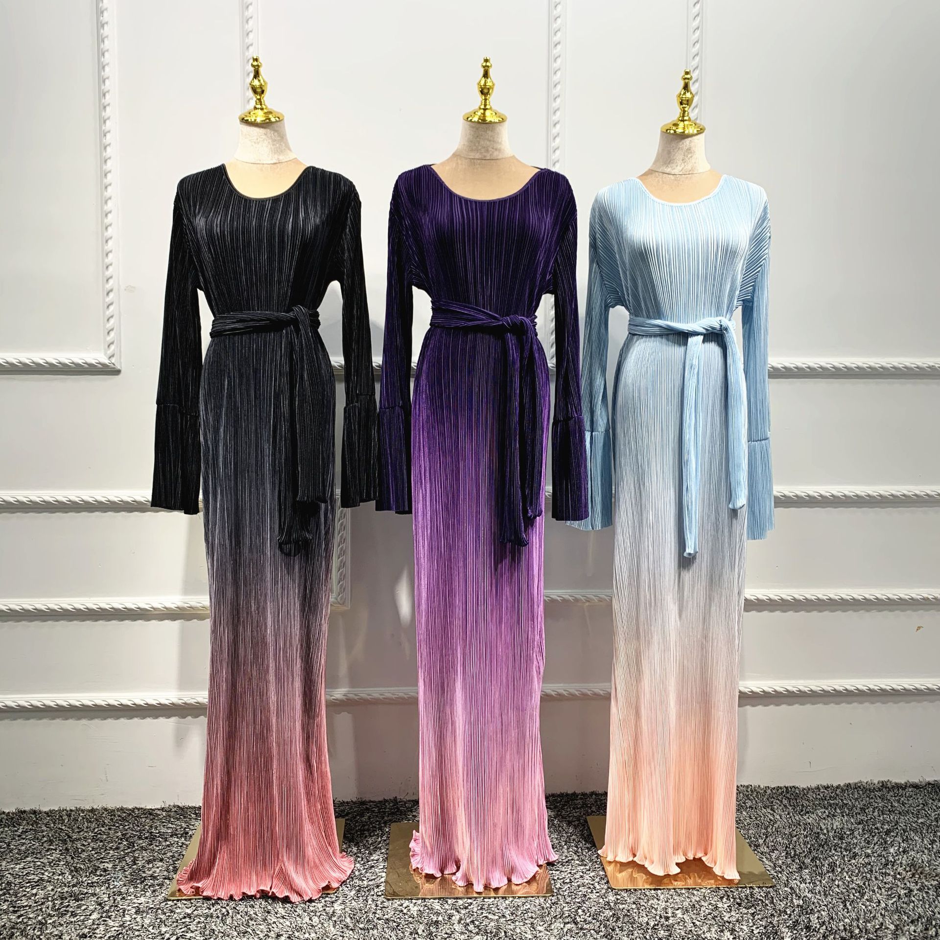 Arabian Design Muslim Prayer Dress Dubai Modern Maxi Dresses Turkey Latest Fashion Modest Islamic Abaya