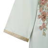  Embroidery Open Muslim Dress Kaftan Islamic Clothing Fabric Borka Shop Wholesale Modest Muslimah Women Kimono Abaya