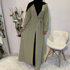Middle Eastern Muslim New Fashion Lace Dubai Arab Cardigan Robe