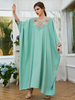 Casual Party Maxi Dresses New Dubai Modest Muslim Women Casual Islamic Clothing Abaya