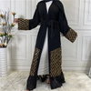 Cross-border Hot Style Sequin Embroidery Outer Gown Dubai Middle East Women's Chiffon Cardigan