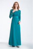 Kids Islamic Modern Modest Fashion Designs Arabic Maxi Dresses Muslim Abaya