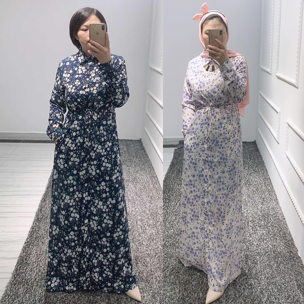 Ladies Islamic Dubai Elegant Arabic Maxi Dresses Islam New Modest Fashion Fancy Muslim Abaya