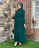 2022 Modest Fashion Modern Arabic Islam Maxi Dresses Muslim Abaya
