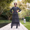 Black Gown Style New Modest Fashion Fancy Kimono Muslim Dubai Maxi Dresses Elegant Arabic Islamic Abaya