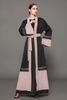 Lace Stitching Cardigan Hui Muslim Fashion Ethnic Fashion Long Skirt Muslim Saudi Robes