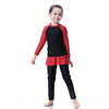  Girl Full Cover 2021 Fashion Muslim 3 Pieces Swimwear Islamic Clothing Kids Fabric Modest Sportswear Swimwear Swimsuit Burkini