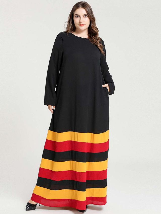 Vetements Kaftan Fashion Turkish Dubai Musulmane Femme Islamic Clothing Fabric Modest Borka Burka Turkish Burqa Women Cotton Hijabi Muslim Dresses Maxi Dress Abaya