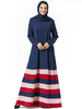  Borka Turkish Modest Burqa Muslim Dresses Dubai Burka Hijabi Vetements Turkish Fashion Women Fabric Musulmane Cotton Islamic Clothing Kaftan Femme Maxi Dress Abaya