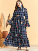  Women Muslim Dresses Turkish Fashion Burqa Vetements Turkish Borka Islamic Clothing Burka Fabric Dubai Modest Hijabi Cotton Musulmane Femme Kaftan Maxi Dress Abaya