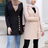 New Design Fashion Islamic Muslim Modest Turkish Style Online Shop Coat