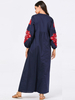  Dubai Femme Turkish Borka Burqa Hijabi Muslim Dresses Cotton Kaftan Islamic Clothing Musulmane Turkish Fashion Modest Fabric Vetements Burka Women Maxi Dress Abaya