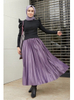  Prayer 2022 Top Modern Printing Burka Kurti Internet Celebrities Fashion Maxi Dress Modest Women Islamic Clothing Lady Dubai Pleated Muslim Skirt
