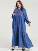  Jalabiya Modern Arabic Women Muslim Dubai Caftan Prayer Thobe Kimono Jilbab Modest Kaftan Islamic Clothing 2022 Burka Maxi Dress Abaya