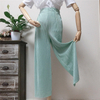  Burka Wide-Leg Fashion 2022 Lady Islamic Clothing Modest Internet Celebrities Kurti Women Prayer Modern Dubai Muslim Wide Leg Pants Trousers