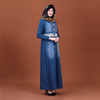 2022 Muslim Muslim Denim Dress Cross-border Women's Clothing