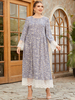  Modest Burqa Arabic Thobe Dubai Muslim Women Prayer Plus Size Kaftan Burka Jalabiya Islamic Clothing Jilbab 2022 Modern Maxi Dress Abaya
