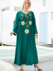  2022 Kaftan Jilbab Prayer Burqa Jalabiya Dubai Burka Plus Size Modest Islamic Clothing Arabic Modern Thobe Women Muslim Maxi Dress Abaya