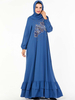  Thobe Jilbab Modest Jalabiya Islamic Clothing Muslim 2022 Arabic Dubai Modern Burqa Kaftan Lady Women Burka Plus Size Maxi Dress Abaya