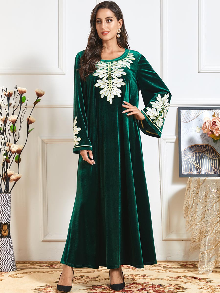  Arabic Prayer Modern Thobe Modest Plus Size Women Dubai Muslim Jalabiya Burqa Jilbab 2022 Burka Islamic Clothing Kaftan Maxi Dress Abaya