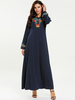  Jilbab Burka Dubai Plus Size Muslim Kaftan Burqa Modest 2022 Printing Jalabiya Thobe Modern Cotton Islamic Clothing Fashion Arabic Women Maxi Dress Abaya