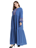  Islamic Clothing Modern Fashion Burqa Modest 2022 Muslim Jalabiya Arabic Kaftan Burka Lady Women Plus Size Dubai Jilbab Thobe Maxi Dress Abaya