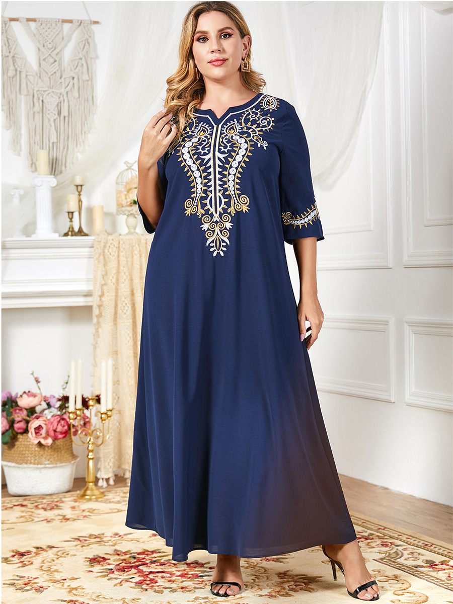  Dubai Thobe Kaftan Women 2022 Burka Plus Size Burqa Arabic Jalabiya Prayer Modest Muslim Modern Jilbab Islamic Clothing Maxi Dress Abaya
