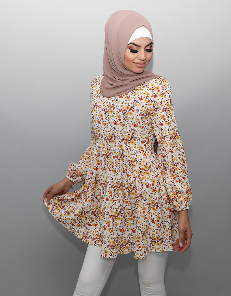 Women Dubai Casual Modern 2022 Islamic Modest Malaysia New Arabic Design Shirt