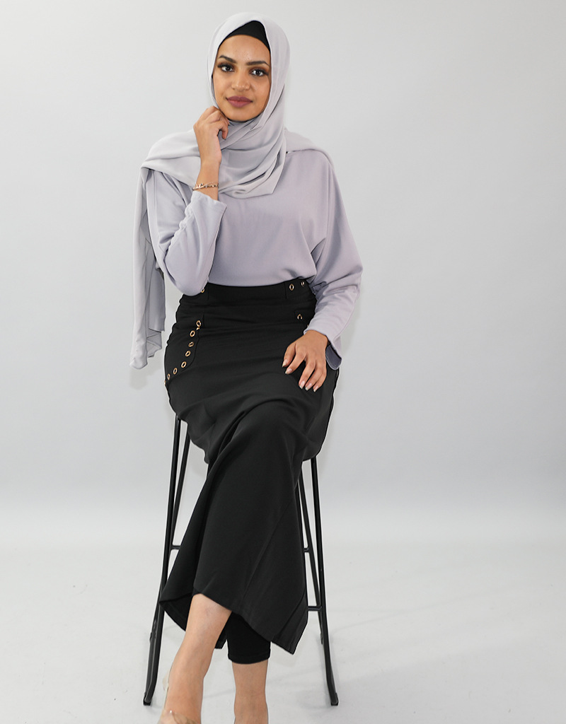 Modern 2022 Women Dubai Casual Islamic Modest Malaysia New Arabic Design Shirt