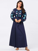  Hijabi Turkish Kaftan Borka Burqa Burka Dubai Islamic Clothing Turkish Femme Musulmane Women Modest Vetements Muslim Dresses Kaftan Maxi Dress Abaya
