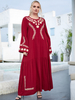  Islamic Clothing Prayer Clothes Kebaya Maleisie Borka Dubai Turkish Women Robe Femme Musulman Modest Vêtements Embroidery Vetement Femme Maxi Dress Abaya
