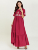  Prayer Clothes Kebaya Maleisie Embroidery Dubai Vetement Femme Robe Femme Musulman Women Vêtements Modest Islamic Clothing Turkish Borka Maxi Dress Abaya