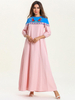  Women Borka Vetement Femme Modest Dubai Islamic Clothing Turkish Robe Femme Musulman Kebaya Maleisie Prayer Clothes Embroidery Vêtements Maxi Dress Abaya