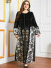  Dubai Women Kebaya Maleisie Embroidery Robe Femme Musulman Vetement Femme Vêtements Borka Islamic Clothing Modest Prayer Clothes Turkish Maxi Dress Abaya