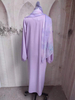 2021 New Elegant Fashion Casual Solid Color Jacket Roba Abaya Muslim Women
