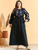  Modern Dubai 2022 Women Vetements Muslim Femme Islamic Clothing Hijabi Arabic Modest Burka Fashion Kaftan Musulmane Plus Size Turkish Burqa Maxi Dress Abaya